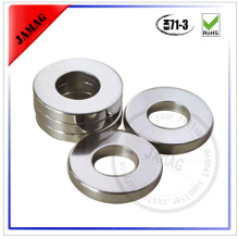 High strength large ring magnets for motor seperation